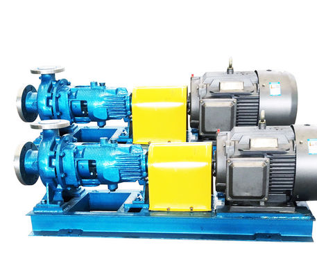 Elektrikli Kimyasal Transfer Pompası Bölünmüş Kasa Pompası Yarı Açık Ve Kapalı Pervane Tasarımı Tedarikçi